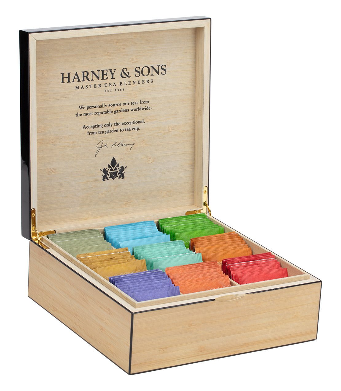 Heirloom Tea Chest Featuring Nine Teas – Teabags - dwellandremainHarney & Sons Fine Teas