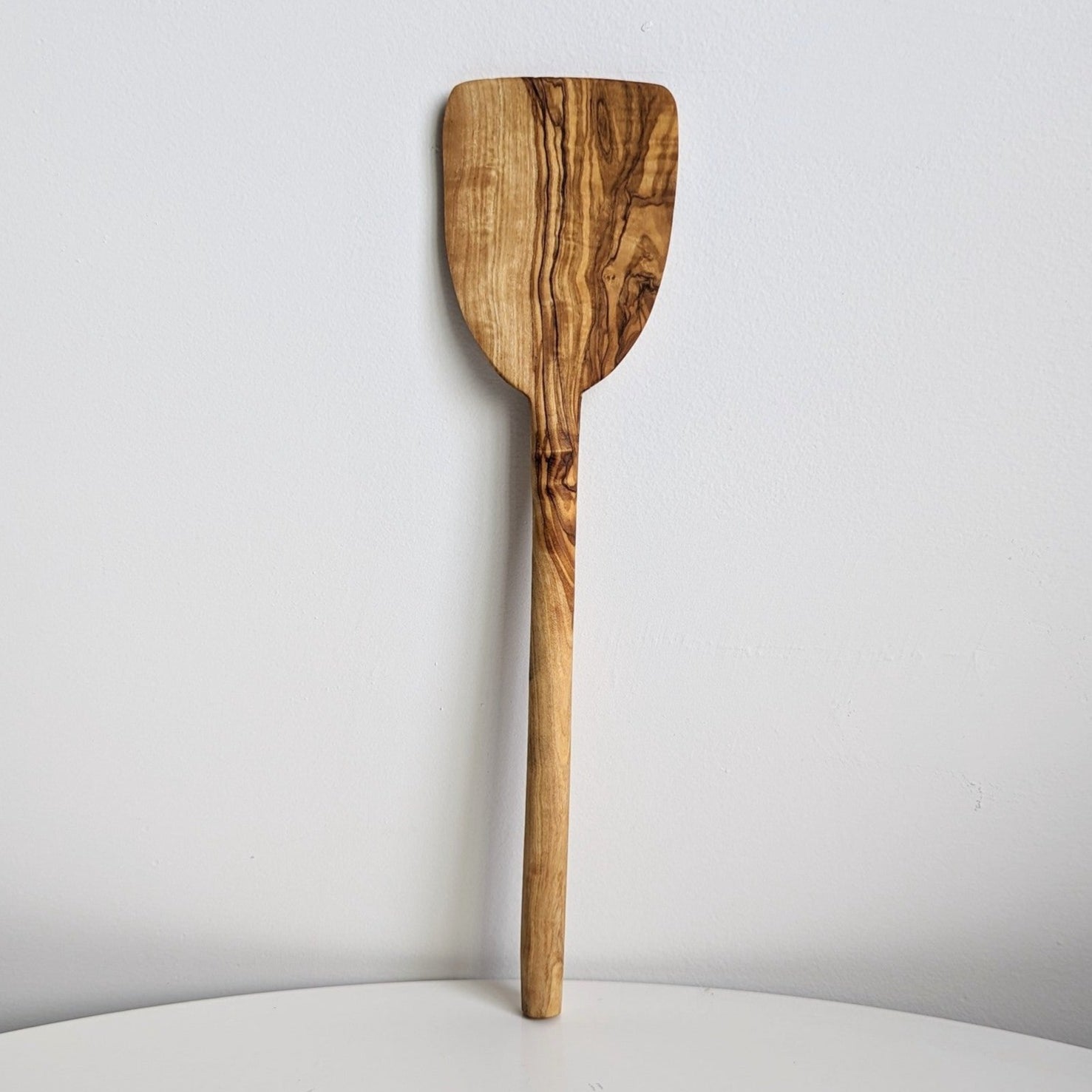 Olive Wood Pancake Spatula - dwellandremainPowered by People