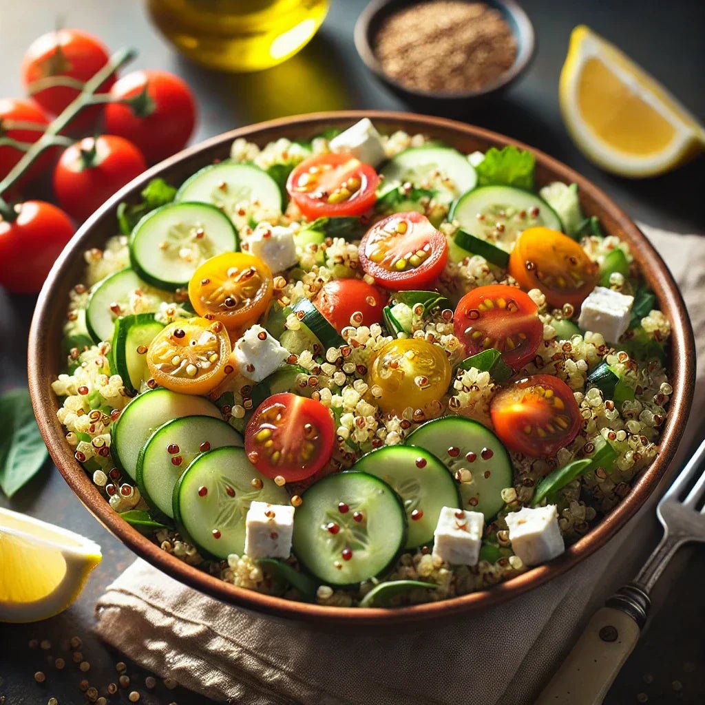 Salads That Don’t Disappoint: Mediterranean Quinoa Salad for Any Occasion - DWELL by CM