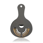 4 - Piece Stainless Steel Barware Set in Black & Gold - dwellandremainViski