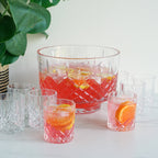 Admiral Crystal Punch Bowl and Tumbler Set - Shop_nameViski