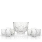 Admiral Crystal Punch Bowl and Tumbler Set - Shop_nameViski