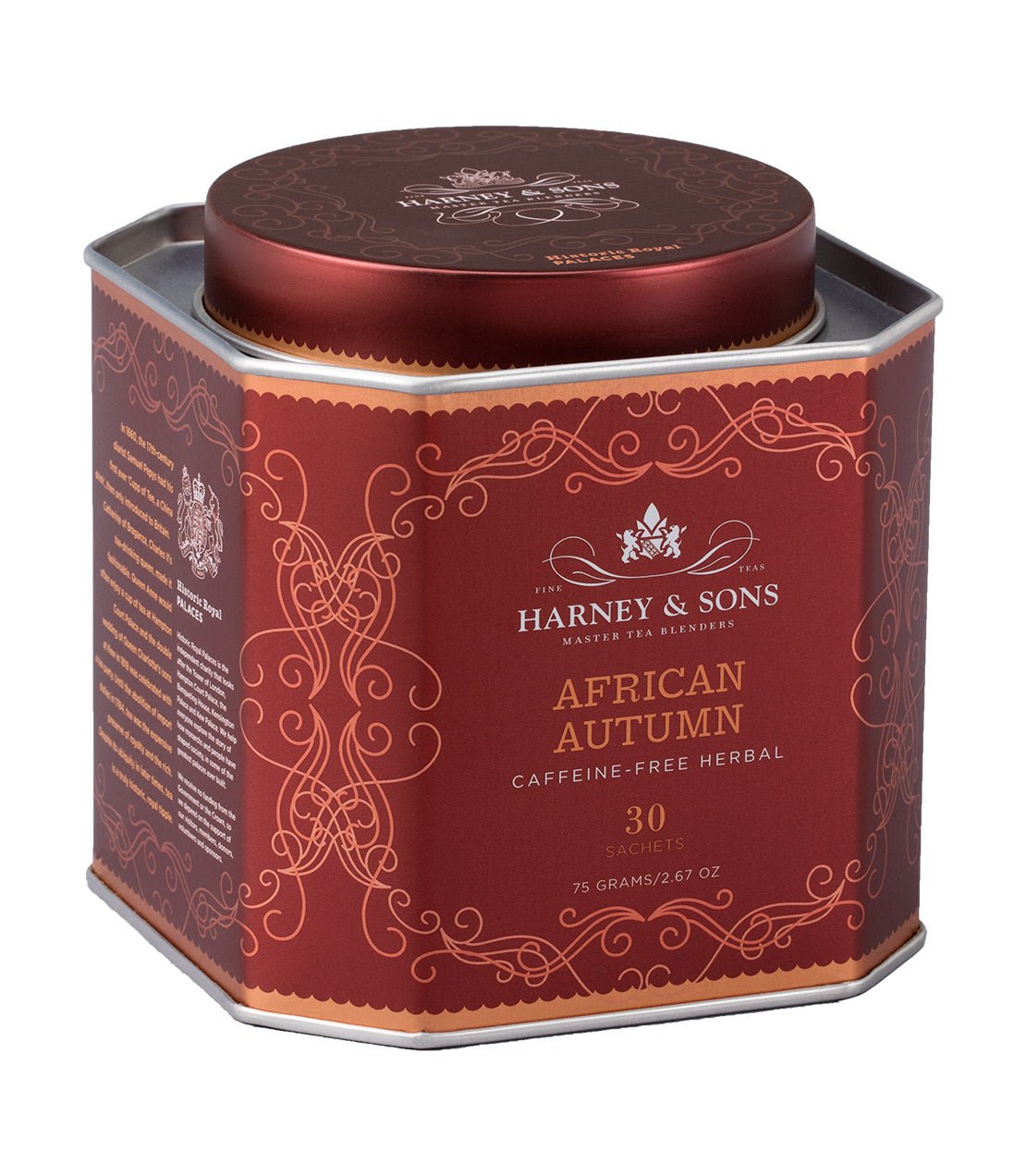 African Autumn, HRP Tin of 30 Sachets - dwellandremainHarney & Sons Fine Teas