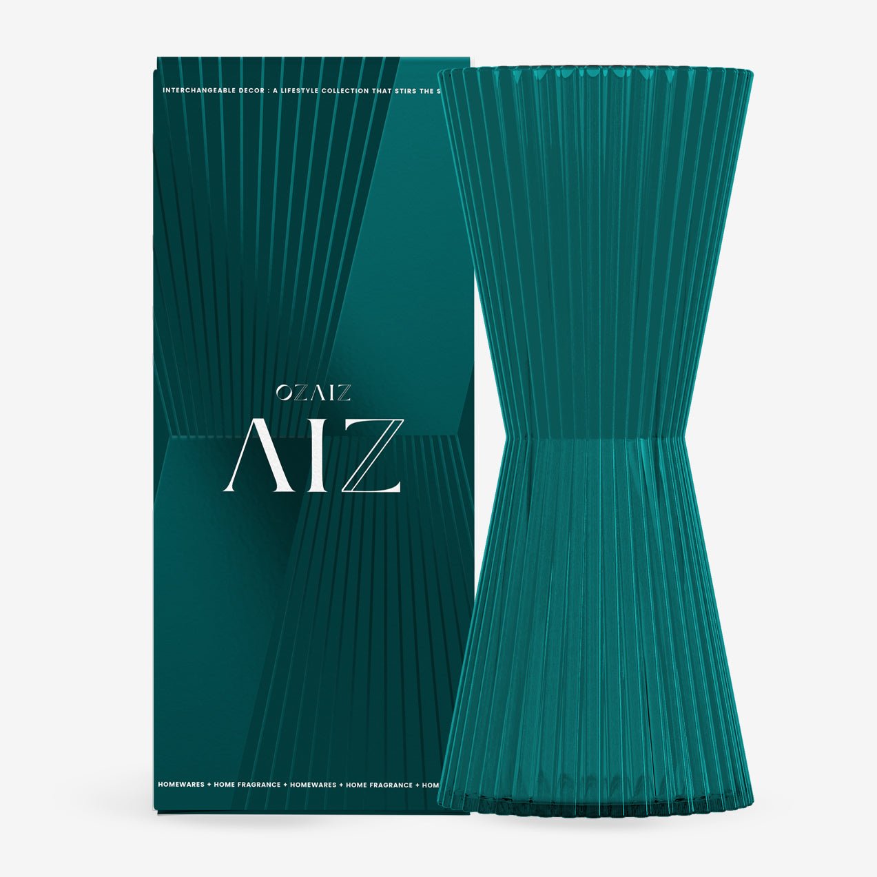 AIZ Glass in Teal - Shop_nameOZAIZ