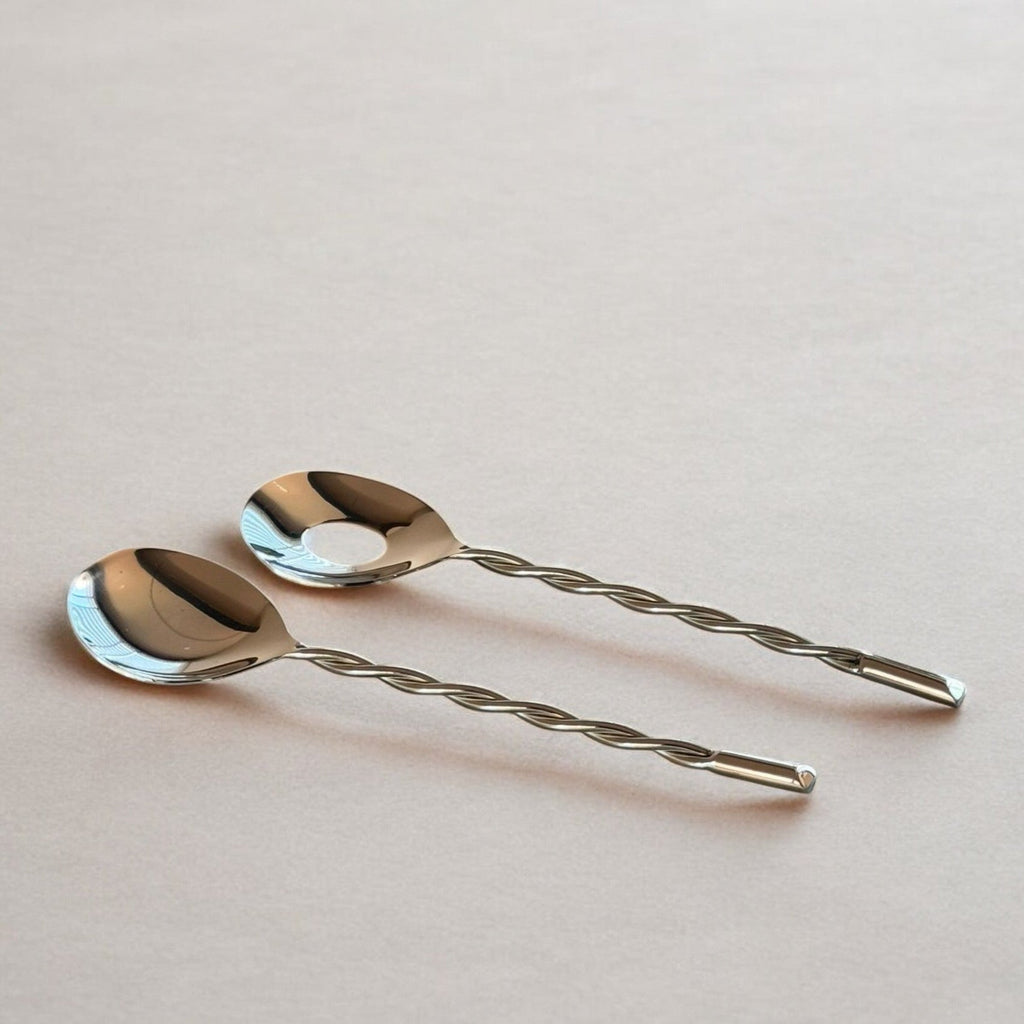 Ankara Twisted Salad Servers by MESO - Shop_nameMESO
