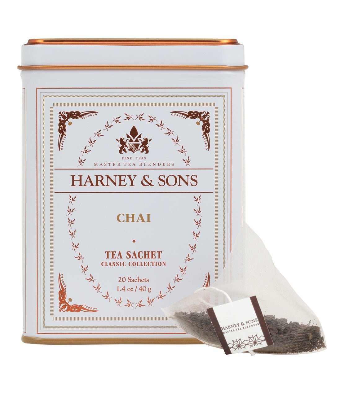 Chai, Classic Tin of 20 Sachets - dwellandremainHarney & Sons Fine Teas