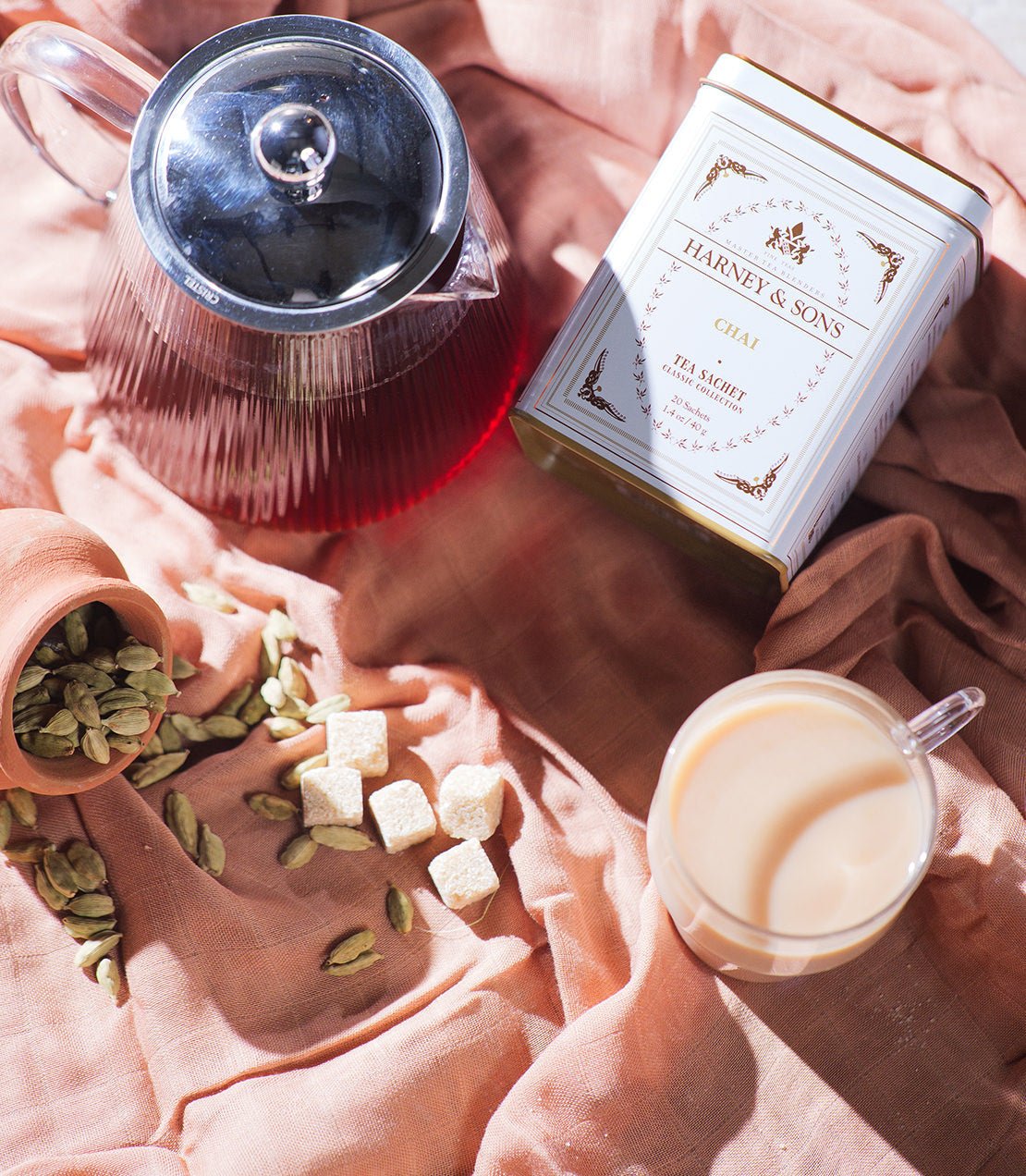 Chai, Classic Tin of 20 Sachets - dwellandremainHarney & Sons Fine Teas