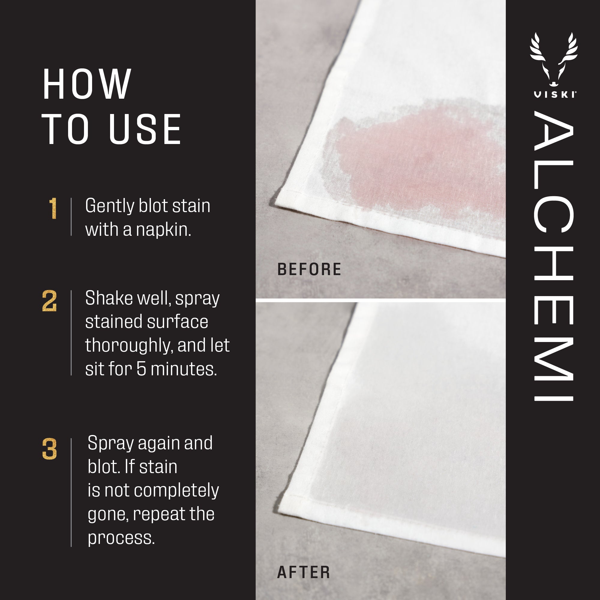 Alchemi Wine Stain Remover, 8 oz.