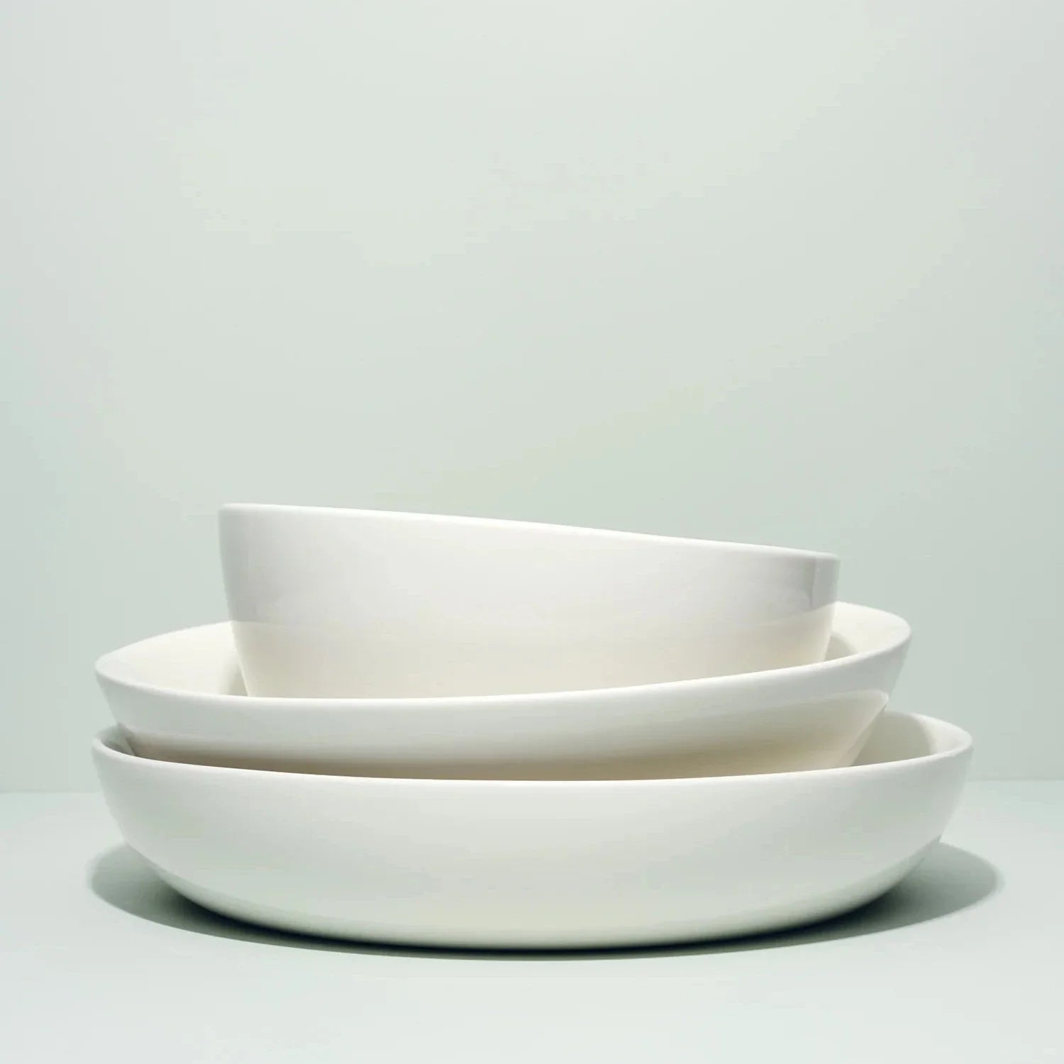 Deep Serving Bowl - White - Shop_nameFors Studio