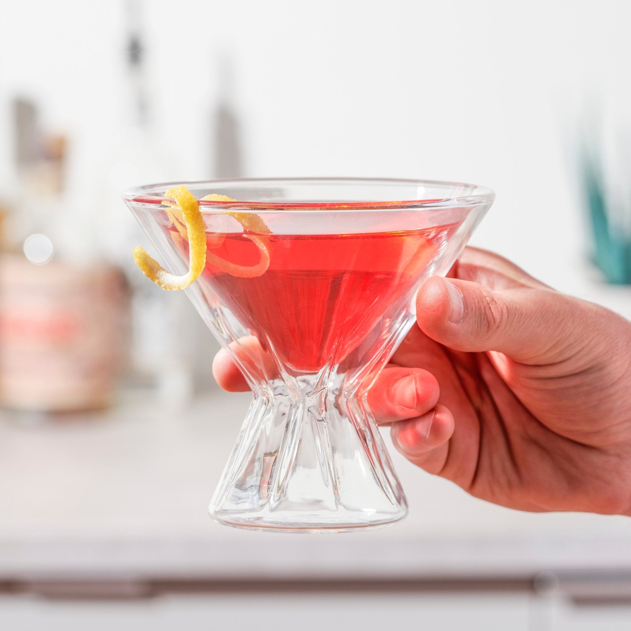 Double Walled Martini Glasses - Shop_nameViski