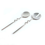 Elisa Silver Servers (Set of 2) by MESO - Shop_nameMESO