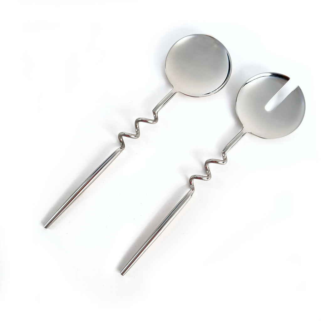 Elisa Silver Servers (Set of 2) by MESO - Shop_nameMESO