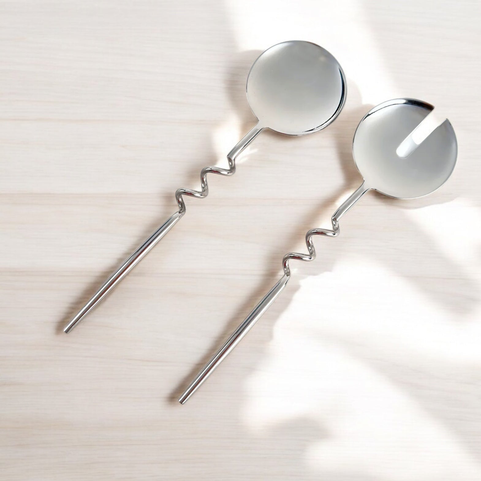 Elisa Silver Servers (Set of 2) by MESO - Shop_nameMESO