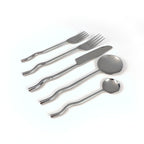 Emma Silver Flatware (Set of 20) by MESO - dwellandremainMESO