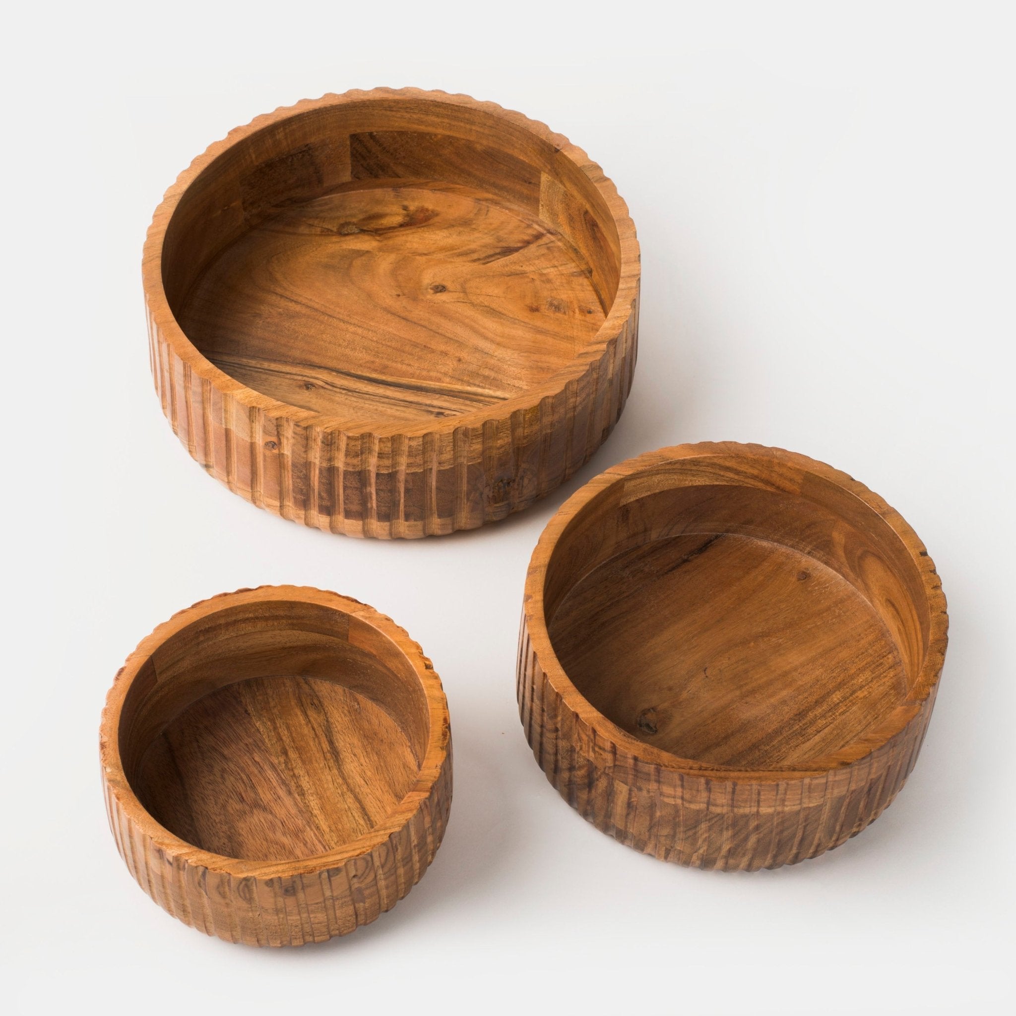 Etta Acacia Wood Bowls - Shop_namePowered by People