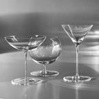 Geometry Cognac Set of 2: Sculptural Sophistication for Cognac - dwellandremainOrrefors