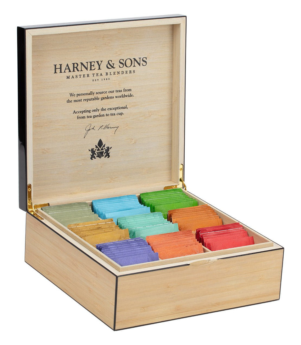 Heirloom Tea Chest Featuring Nine Teas – Teabags - dwellandremainHarney & Sons Fine Teas
