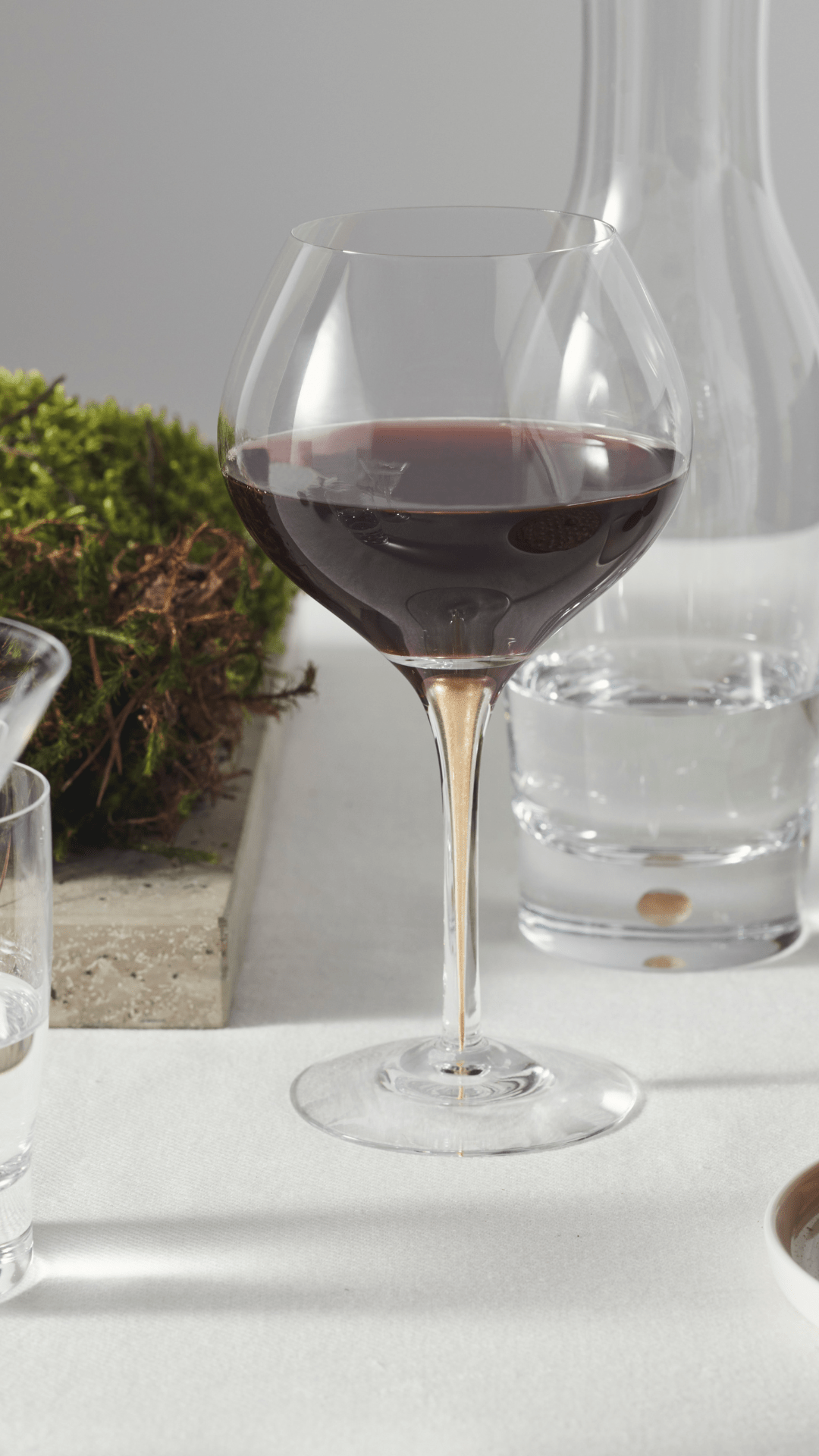 Intermezzo Gold Carafe - dwellandremainOrrefors