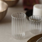 Kira Tall Tumbler - set of 4 - dwellandremainFleck
