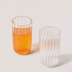 Kira Tall Tumbler - set of 4 - dwellandremainFleck