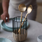 Loop Salad Servers - dwellandremainFleck