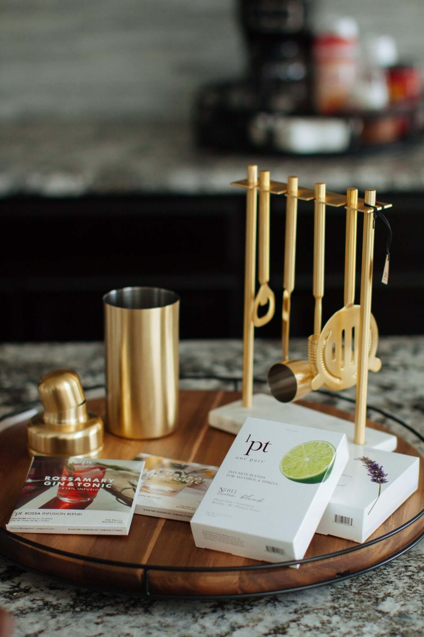 Luxe Gold Cocktail Shaker Set – Elevate Your Home Bar with be HOME - dwellandremainbe HOME