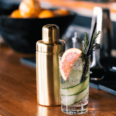 Luxe Gold Cocktail Shaker Set – Elevate Your Home Bar with be HOME - dwellandremainbe HOME