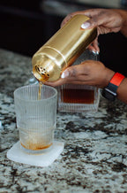 Luxe Gold Cocktail Shaker Set – Elevate Your Home Bar with be HOME - dwellandremainbe HOME