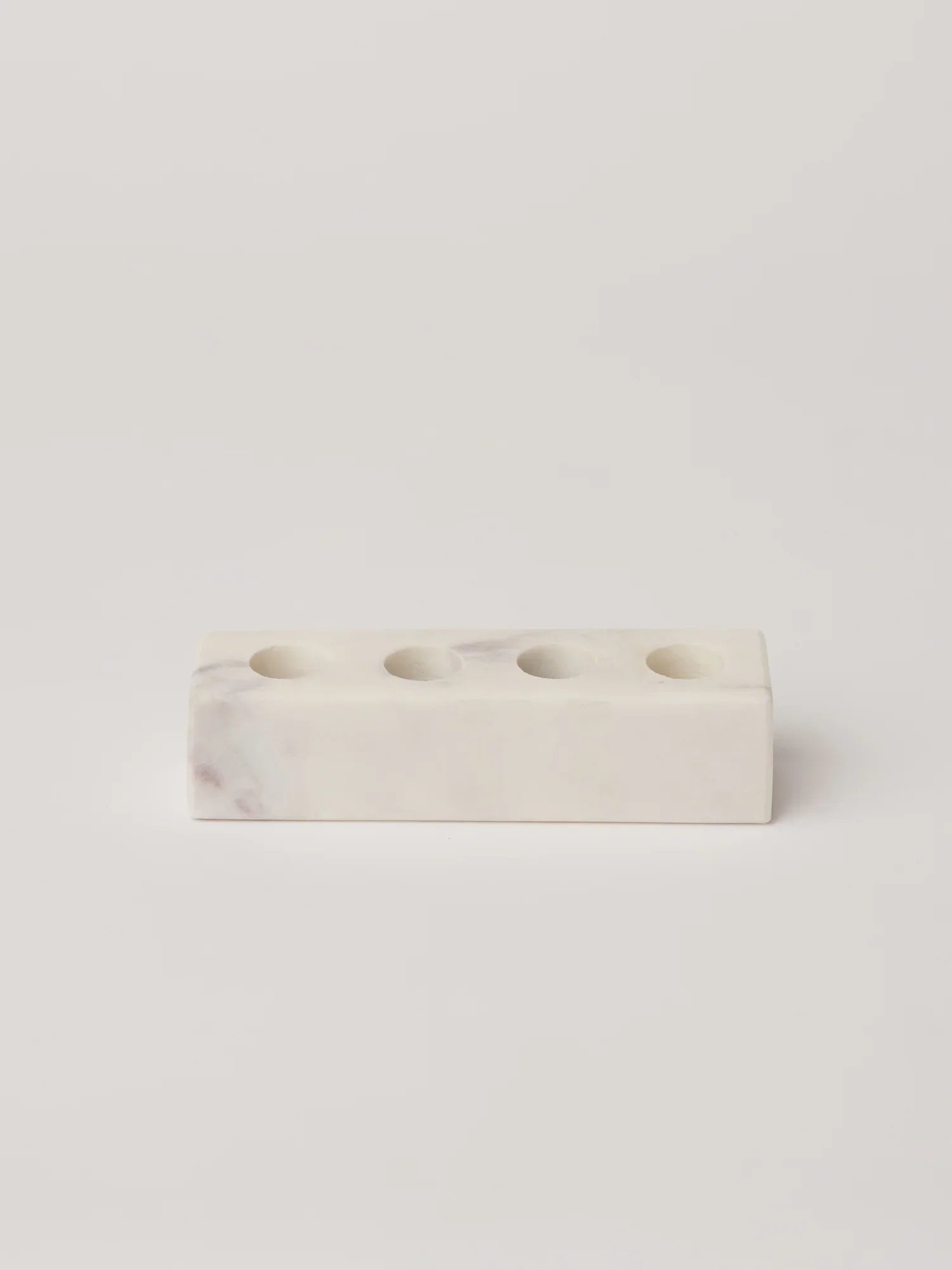 Marble Candle Holder - dwellandremainFleck