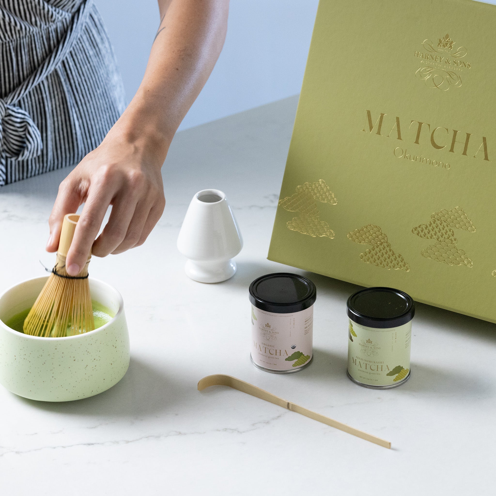 Matcha Okurimono Gift - dwellandremainHarney & Sons Fine Teas