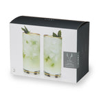 Meridian Crystal Highball Glasses Set of 2 - Shop_nameViski