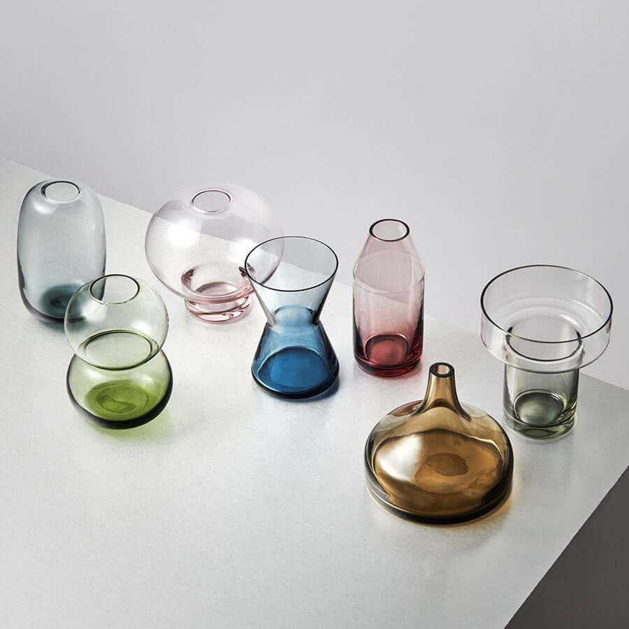 Midsummer Water Avens Vase - Orrefors Kosta Boda - dwellandremainOrrefors