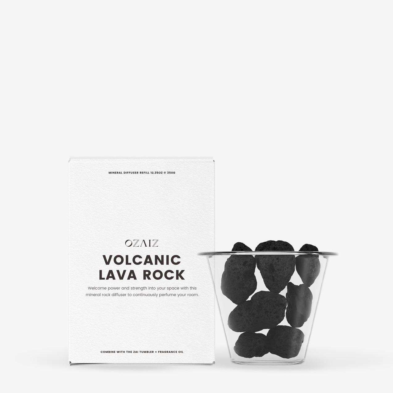 Mineral Rock Diffuser - Volcanic Lava Rock - Shop_nameOZAIZ