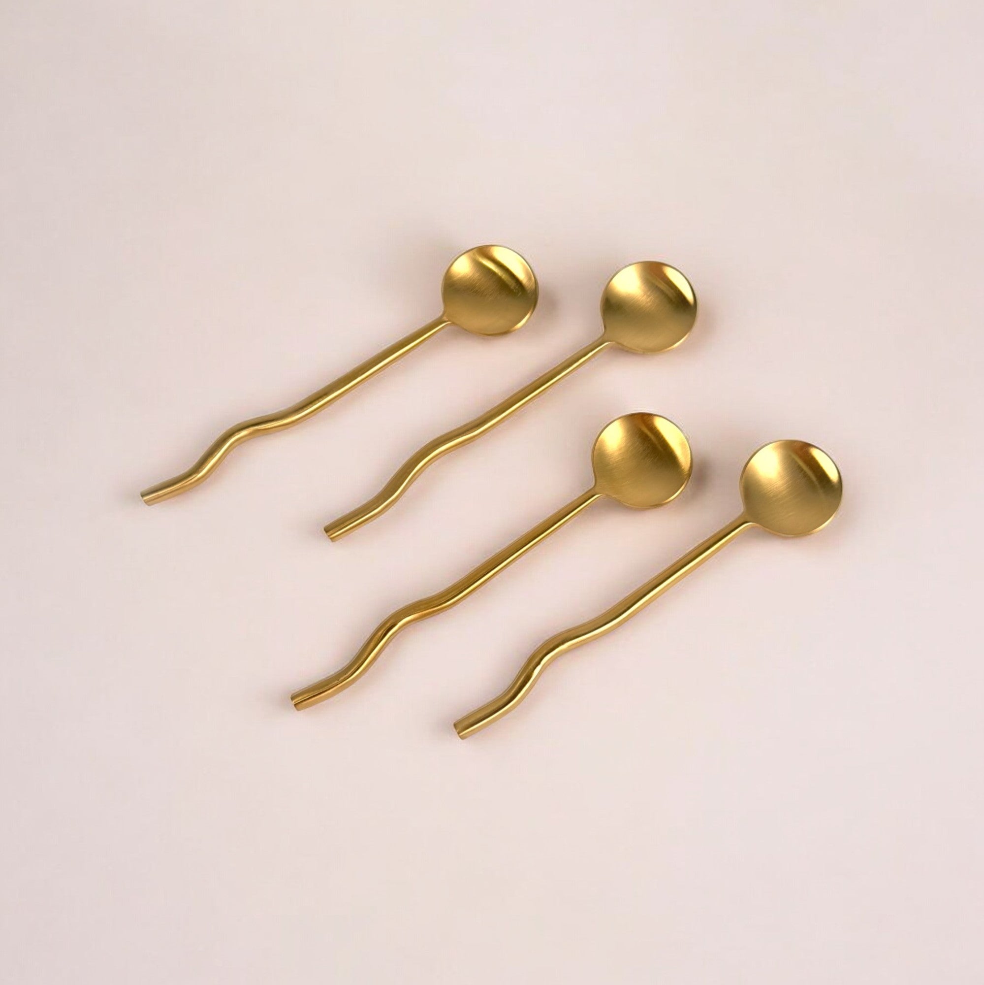 Nadia Spoon Brass (Set of 4) by MESO - Shop_nameMESO