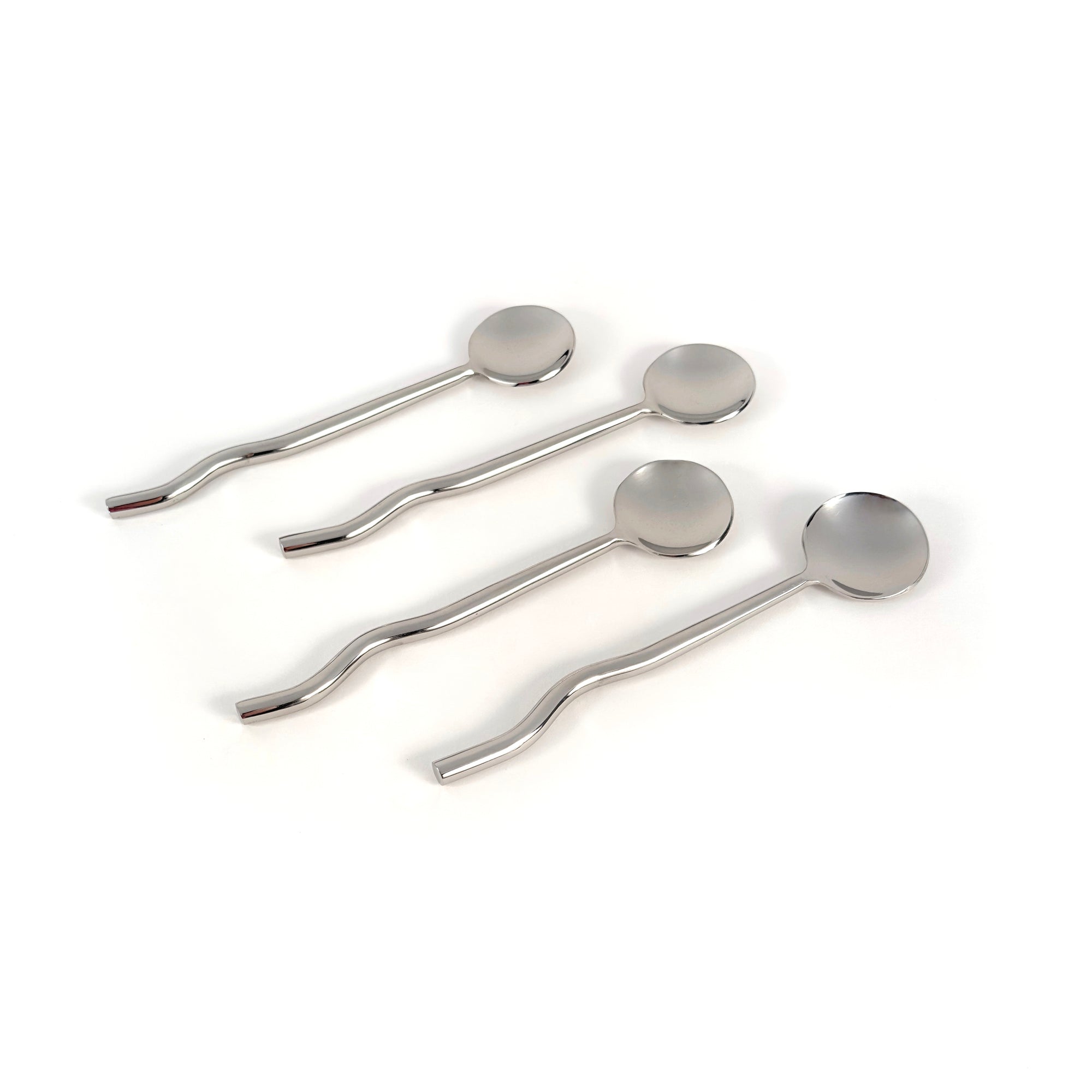Nadia Spoon Steel (Set of 4) by MESO - Shop_nameMESO