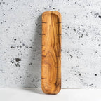 Olive Wood Bread Slicing Board - dwellandremainGHARYAN Stoneware & More North America