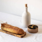 Olive Wood Bread Slicing Board - dwellandremainGHARYAN Stoneware & More North America