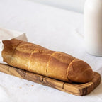Olive Wood Bread Slicing Board - dwellandremainGHARYAN Stoneware & More North America