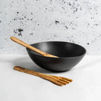 Olive Wood Serving Spatula Forks - Pair - dwellandremainGHARYAN Stoneware & More North America