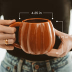 Orange Pumpkin 19oz. Figurine Coffee Mug - Shop_nameSweet Water Decor