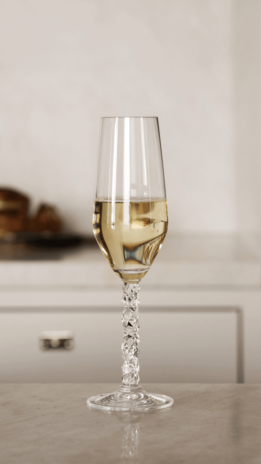 Orrefors Carat Champagne Flutes (8oz): Luminous Elegance by Lena Bergström - dwellandremainOrrefors