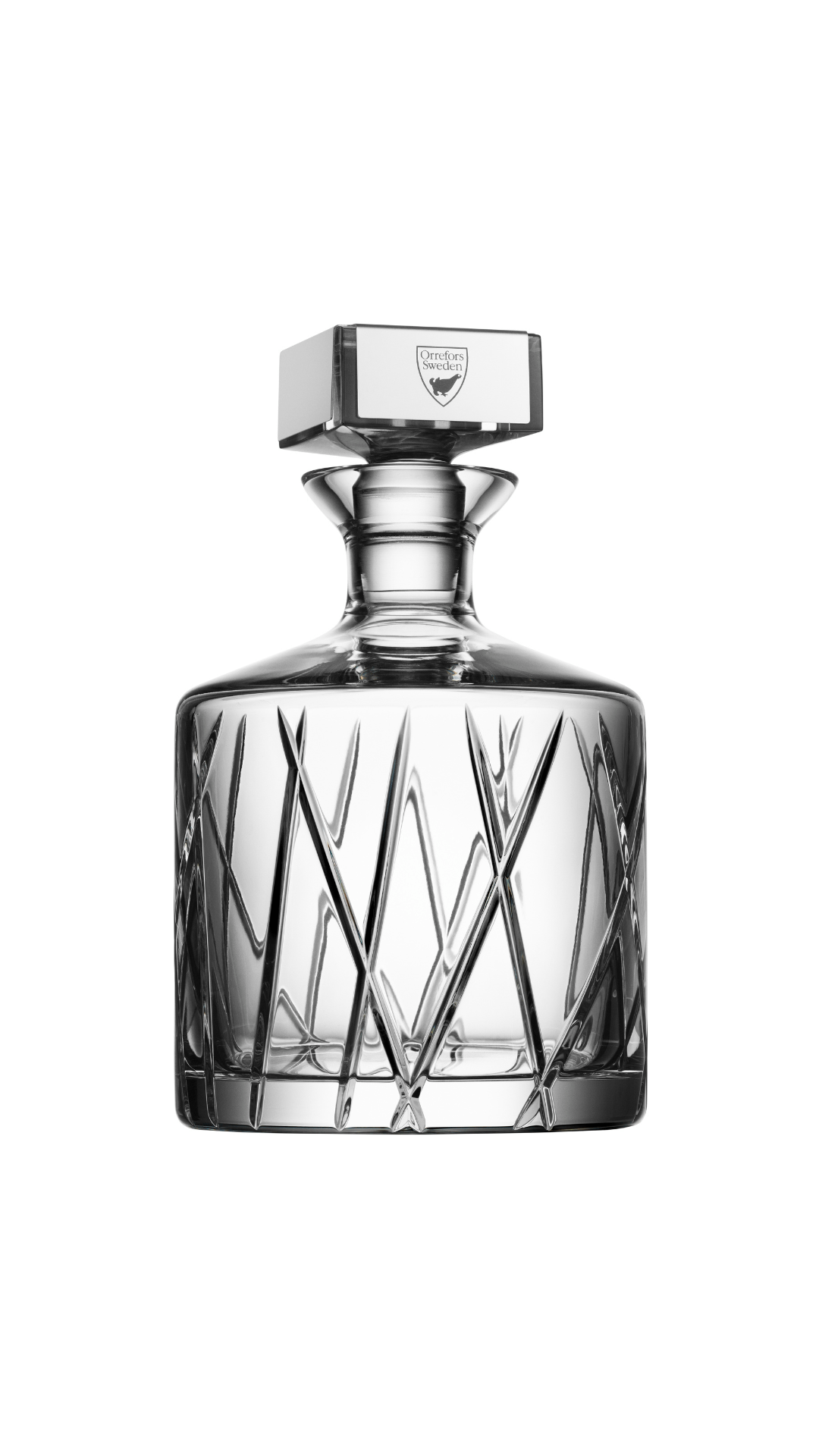 Orrefors City Decanter - dwellandremainOrrefors