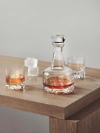 Orrefors Erik 3 - Piece Decanter Set: Modern Scandinavian Elegance for Whiskey Lovers - dwellandremainOrrefors