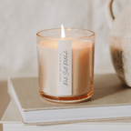 Palo Santo Patchouli Soy Candle - Tinted Glass Jar - 12 oz - Shop_nameSweet Water Decor