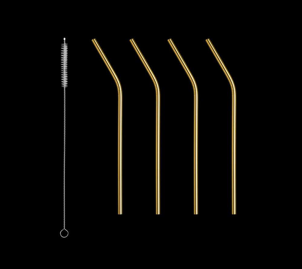 Peak Cocktail Straws - Set of 4 - dwellandremainOrrefors