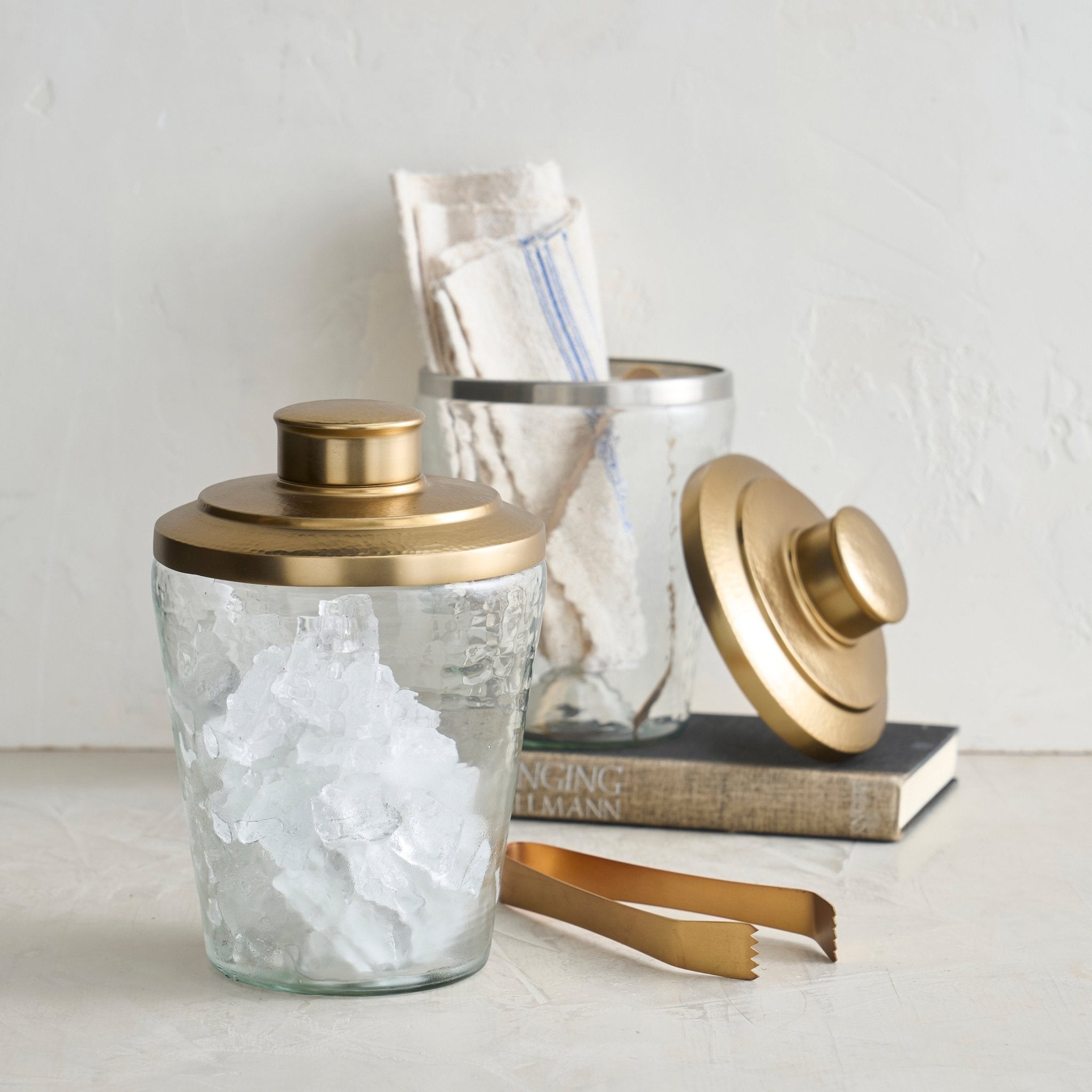 Pebbled Ice Bucket / Tongs Set - Shop_namePowered by People