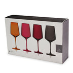 Reserve Nouveau Crystal Wine Glasses in Sunset Set of 4 - Shop_nameViski