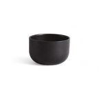 S/4 Tunisian Bowl - Matte Black - dwellandremainGHARYAN Stoneware & More North America