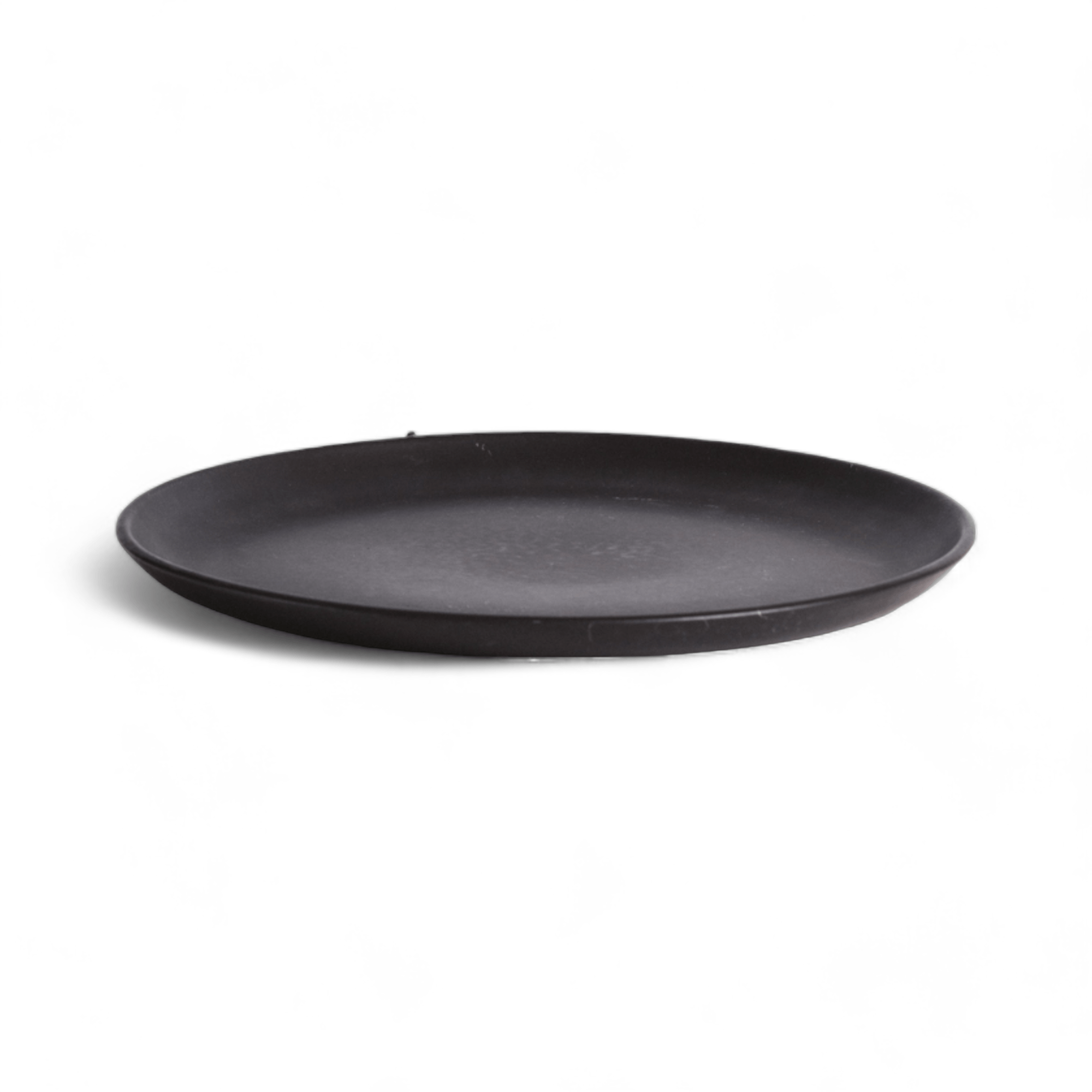 S/4 Tunisian Dinner Plate - Matte Black - dwellandremainGHARYAN Stoneware & More North America