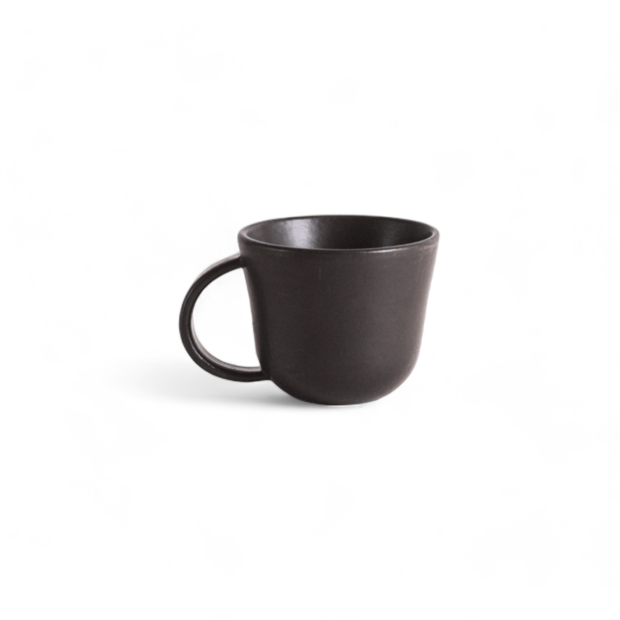 S/4 Tunisian Mug - Matte Black - dwellandremainGHARYAN Stoneware & More North America